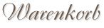 Warenkorb